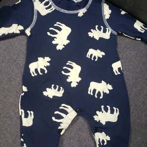 Classic Moose Infant Flapjack Pajamas 6-12 mths